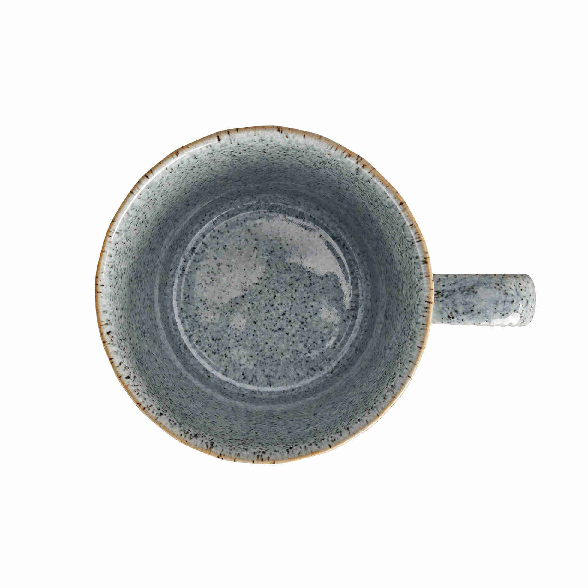 Tazza grande accento grigio