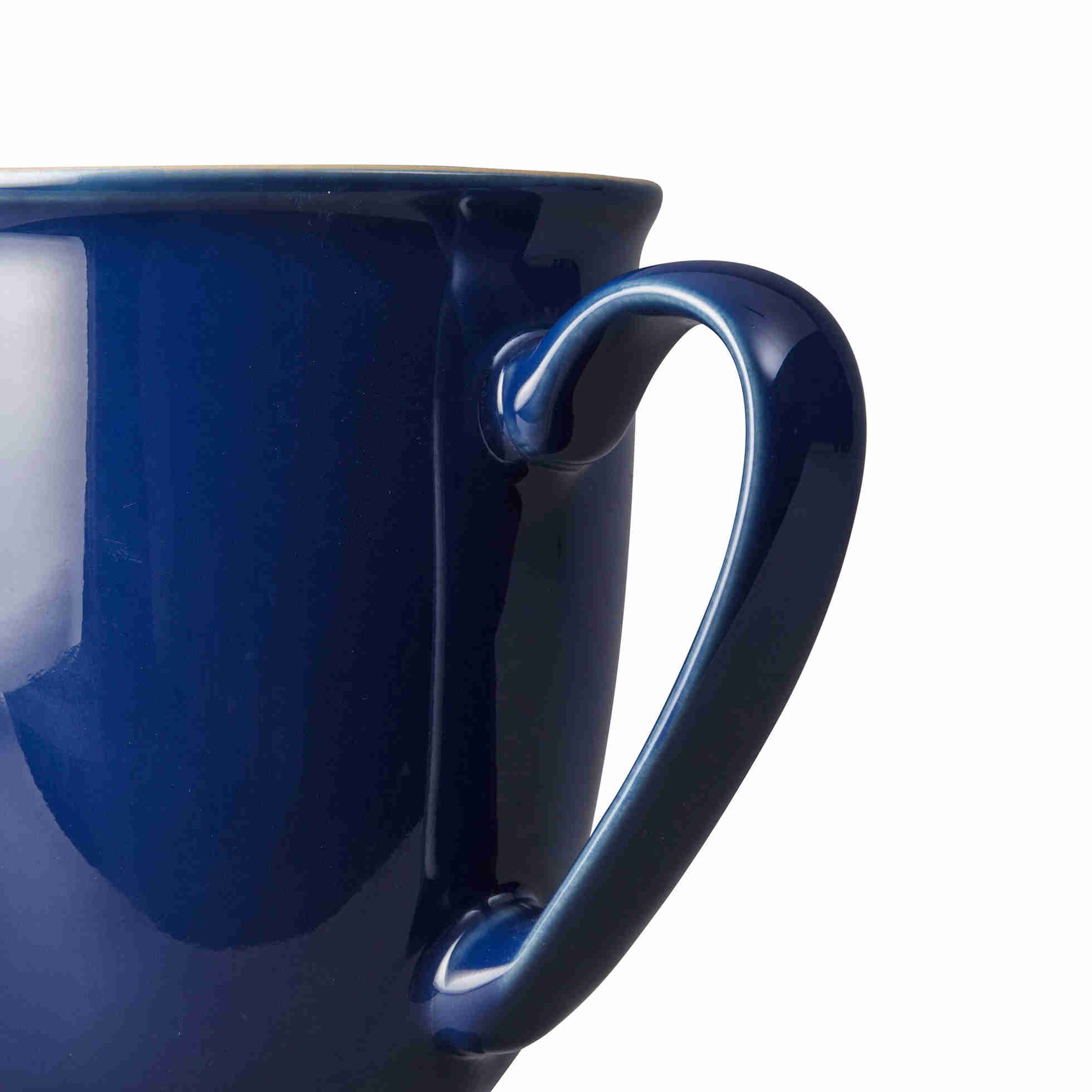 Becher di caffè blu scuro/tazza