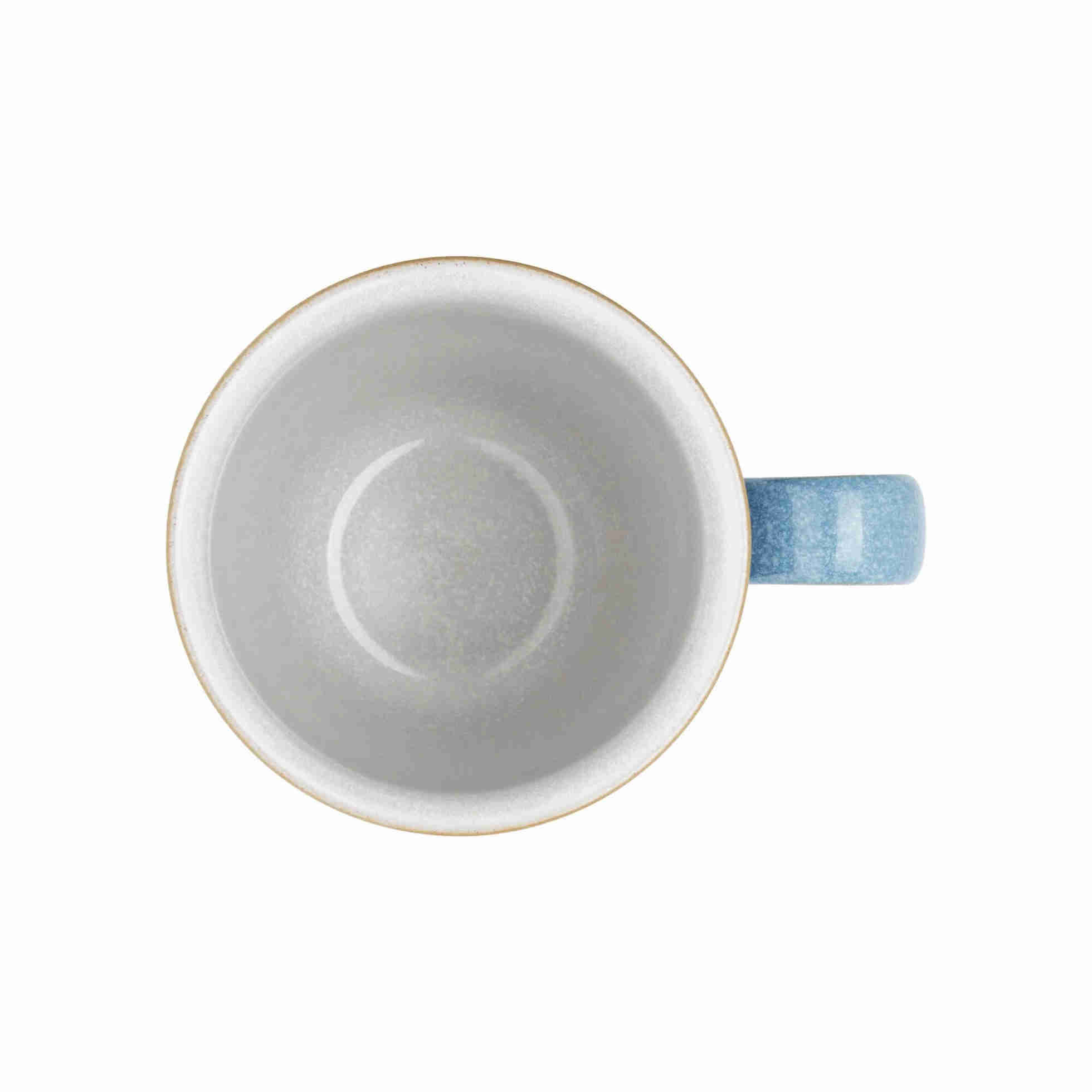 Becher di caffè blu/tazza