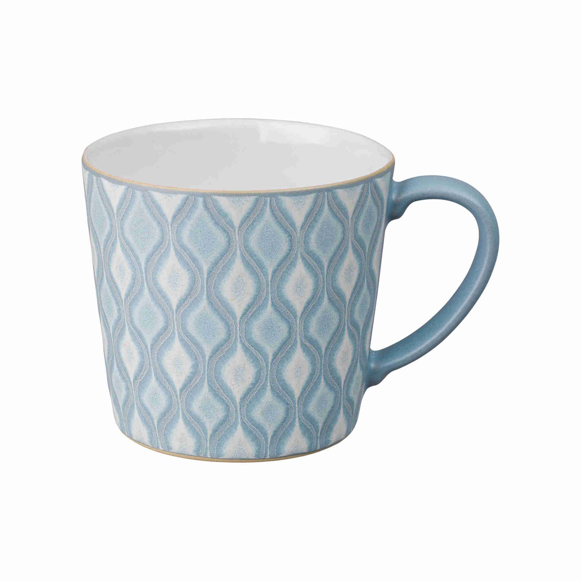 Tazza grande di clessidra blu