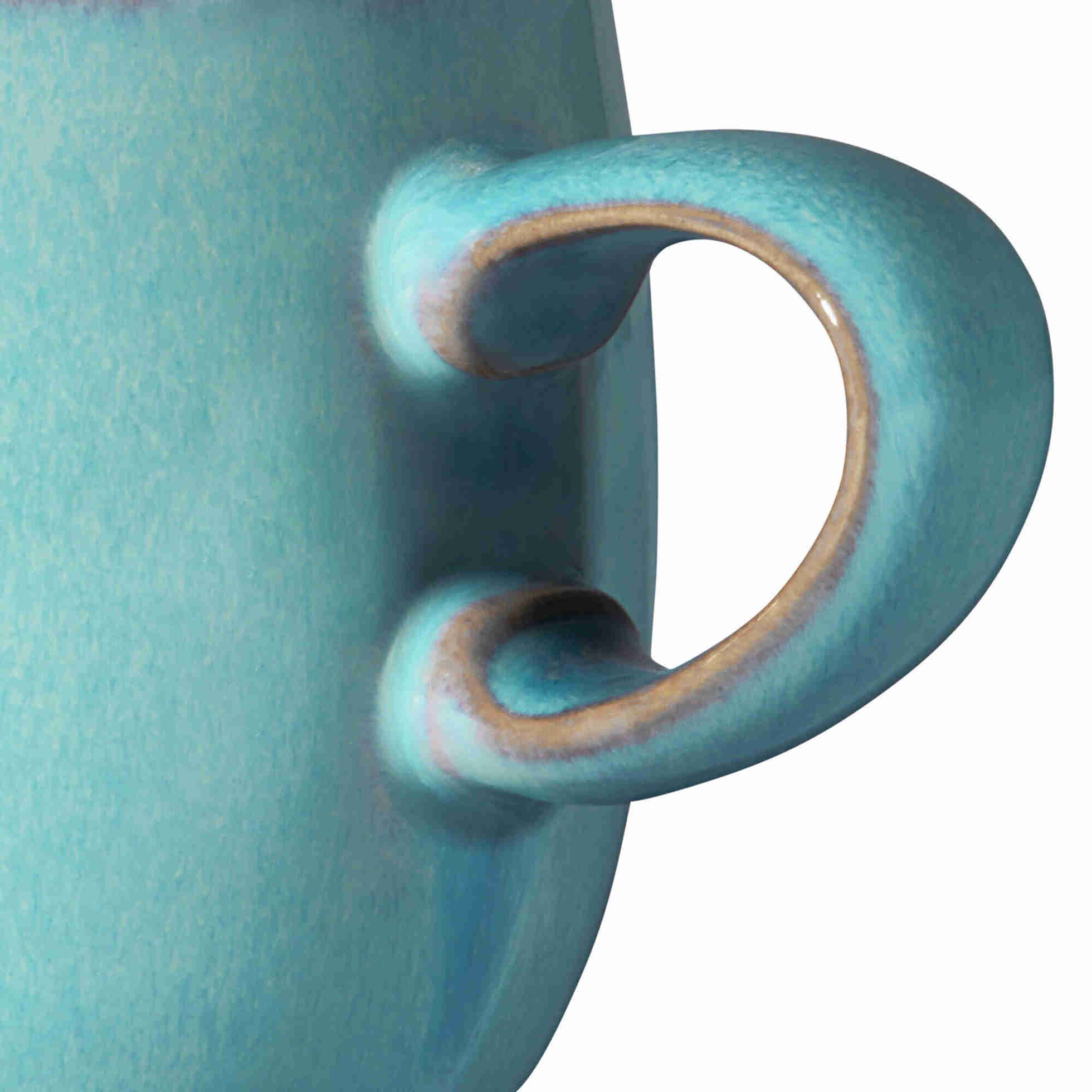 Tazza di curva piccola azzurro