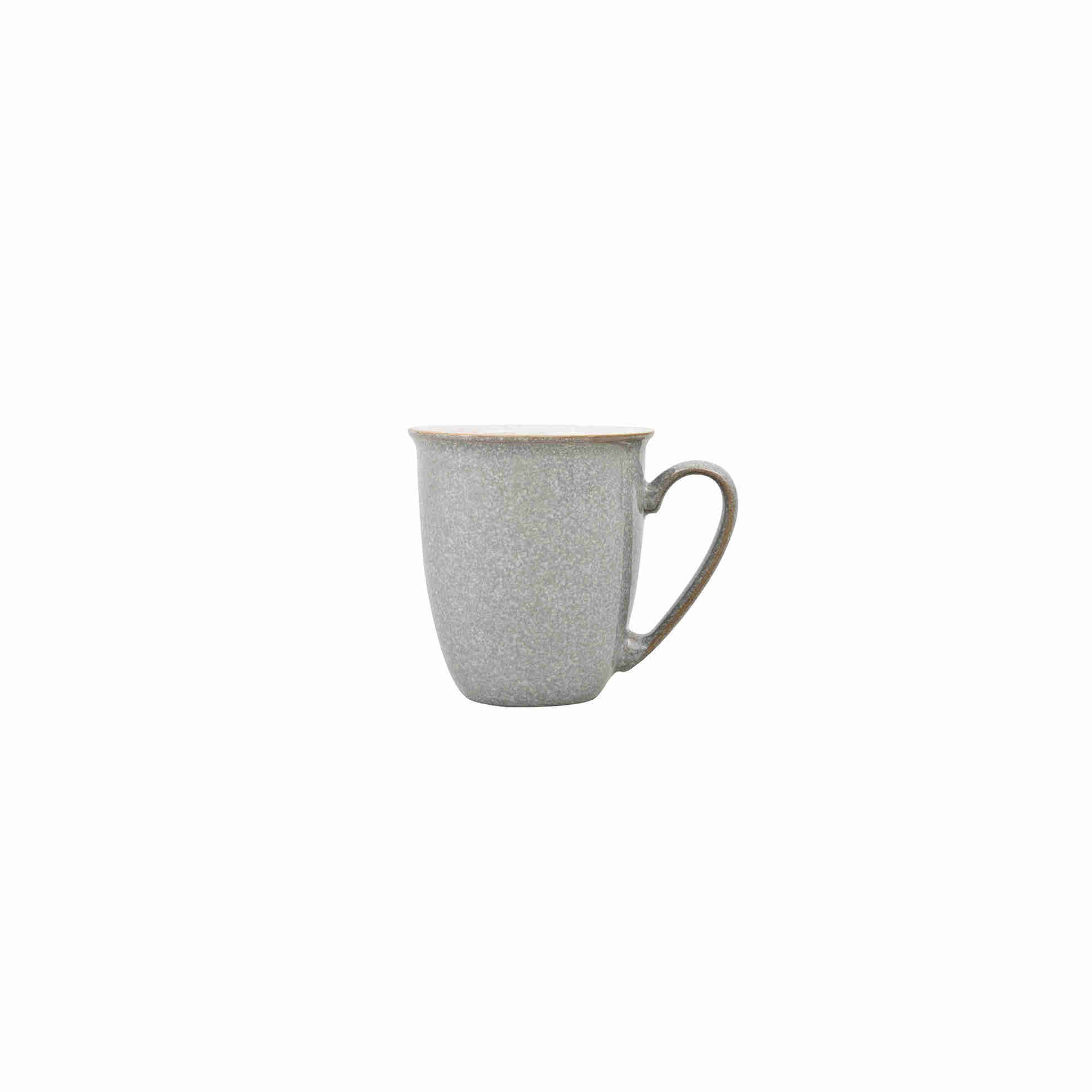 Set grigio chiaro di 4 becher di caffè/tazze