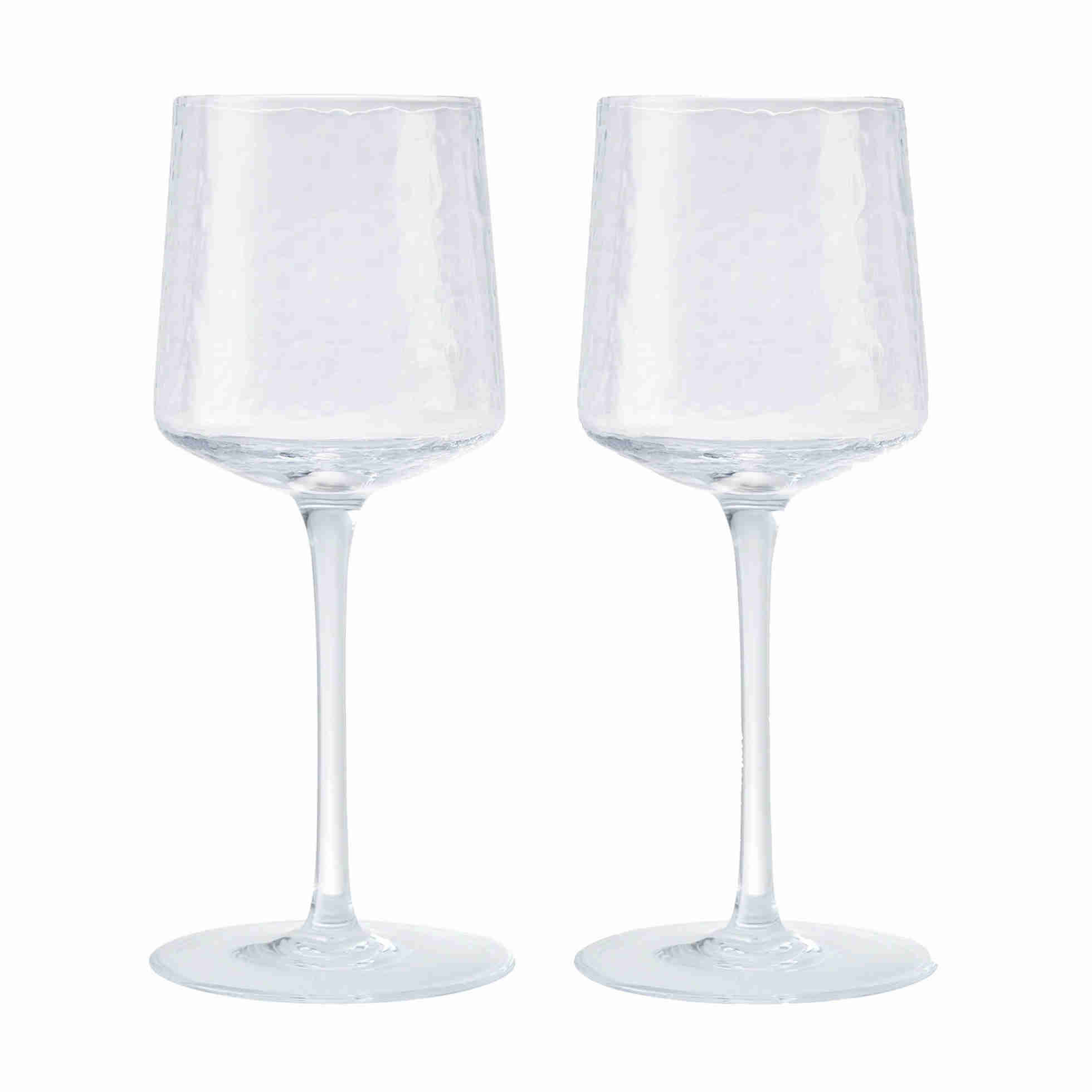 Set di 2 bicchieri di vino rosso